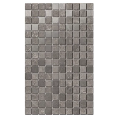 Декор Kerama Marazzi Гран Пале серый мозаичный MM6361 25х40