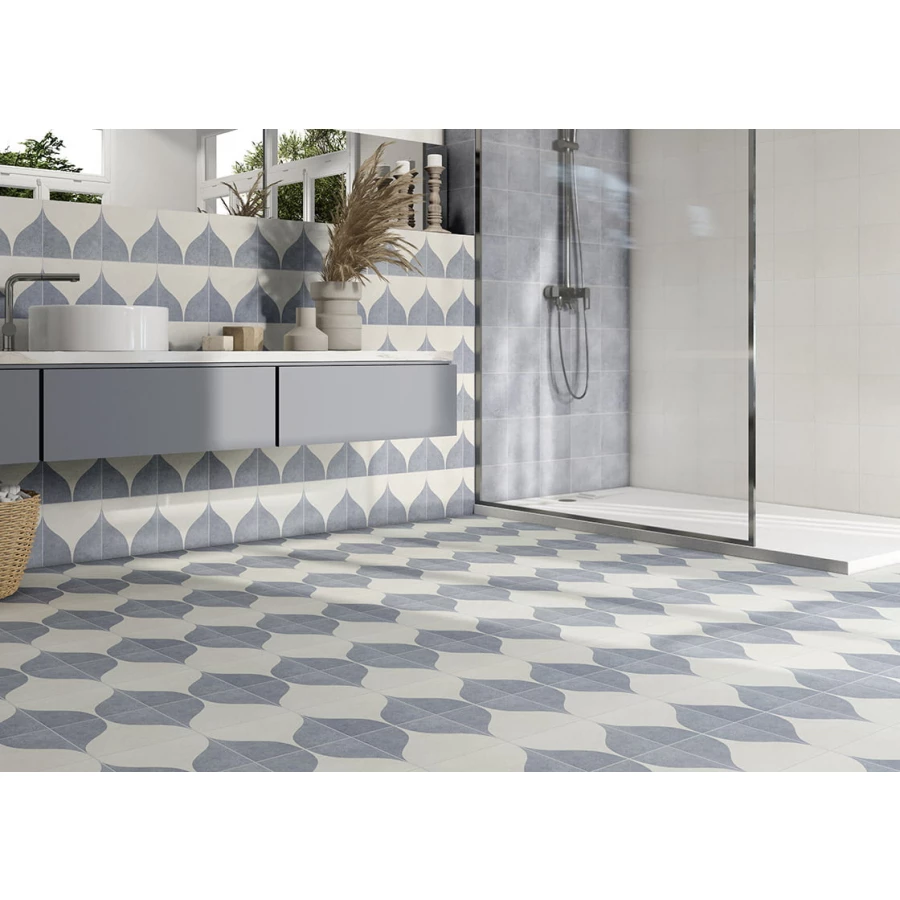 Керамогранит Mainzu Blue Water Blue Seasons матовый синий PT03852 20х20 см