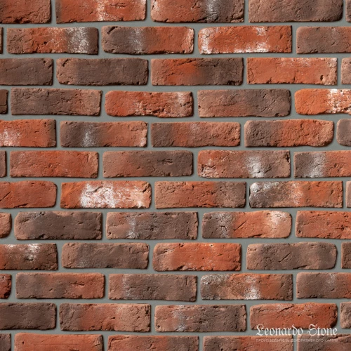 Плитка под кирпич Leonardo Stone Мадрид 408 25-28х7-8х1,7 см