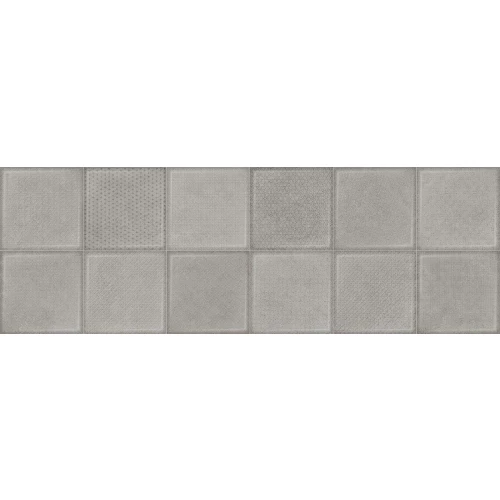 Плитка настенная ALMA Ceramica Cube матовая серая TWU3090CUB70R 90х30 см