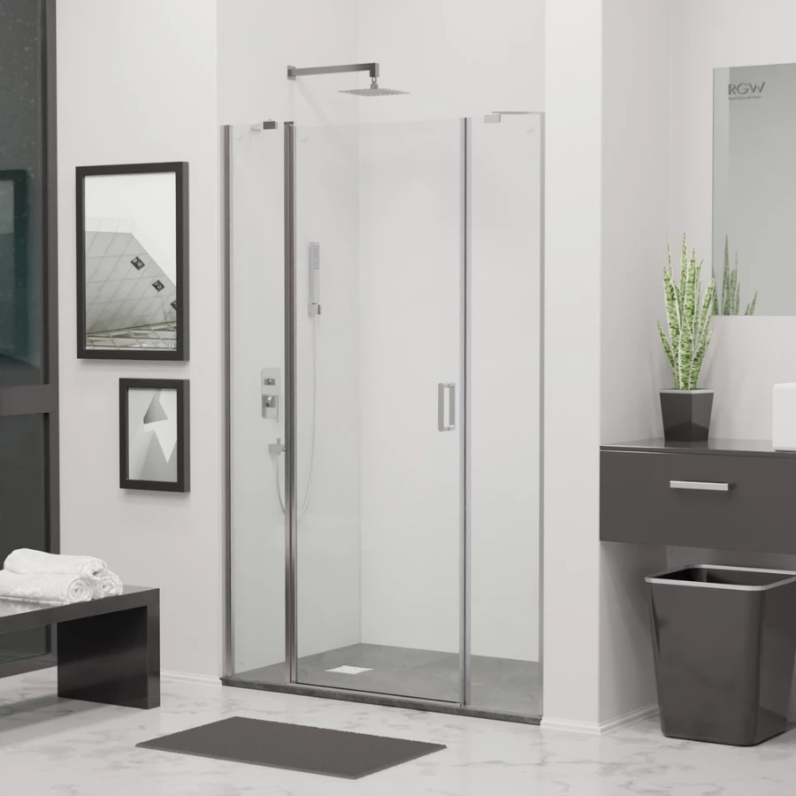 Душевая дверь RGW LE-09 LE-04 + Z-09 Прозрачное 06120913-11 130х195 см