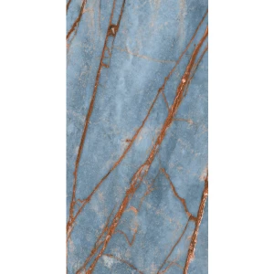 Керамогранит Rex Ceramiche Heritage Luxe Azure Glossy Ret 9 мм 775048 120х60 см