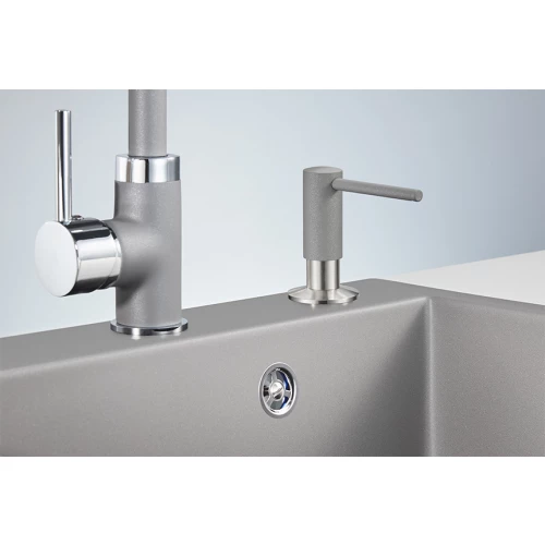 Дозатор для кухонной мойки Granula 018 D алюминиум