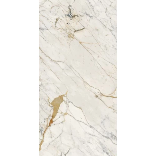 Керамогранит Ragno Marazzi Maiora Marble Effect Calacatta Oro Glossy Rett R6RL 240х120 см