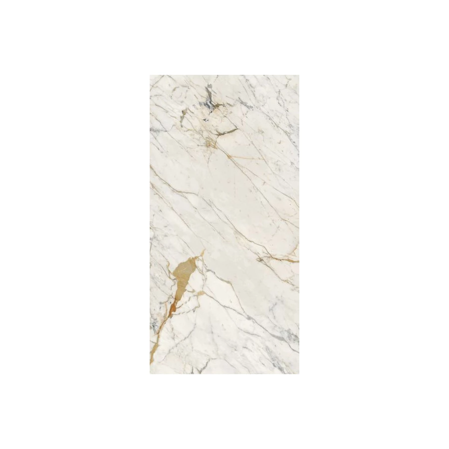 Керамогранит Ragno Marazzi Maiora Marble Effect Calacatta Oro Glossy Rett R6RL 240х120 см