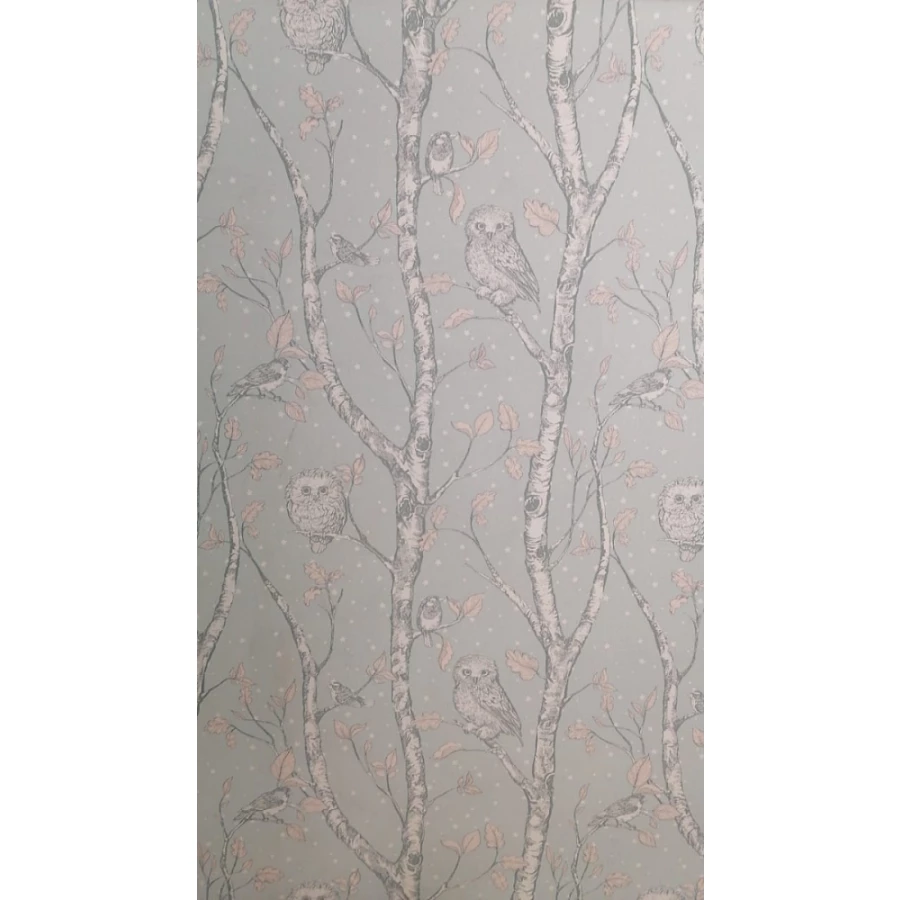 Обои флизелиновые Palitra Home HomeColor Wonderful серые HC71534-14 1,06х10,05 м