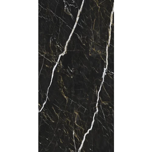 Керамогранит Favania Galaxy Golden Polished глянцевый черный 24031 240х120 см