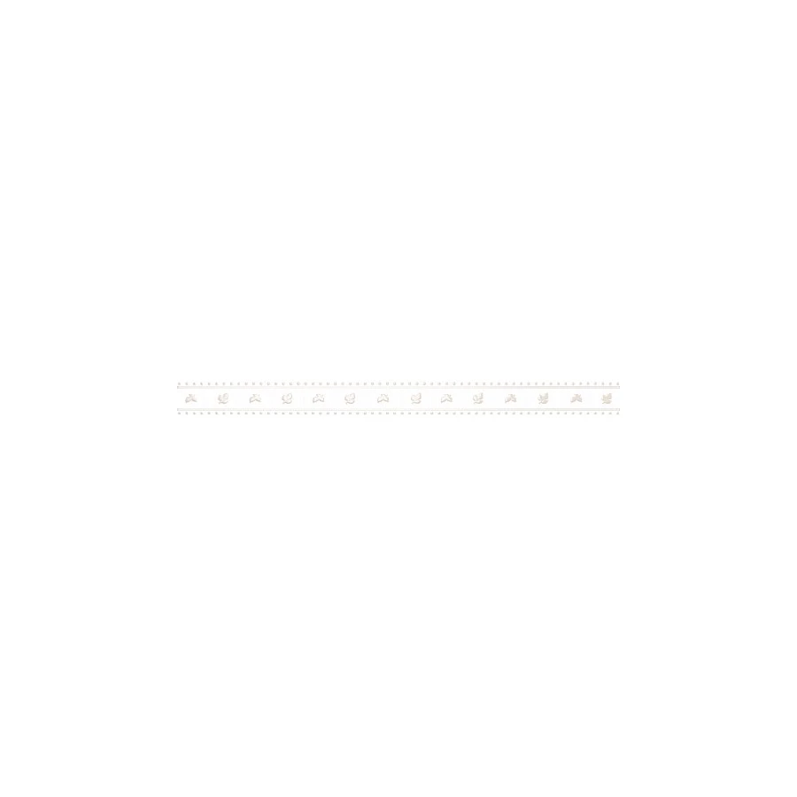 Бордюр Creto Aurora Blossom белый 05-01-1-58-03-01-2420-0 5х60