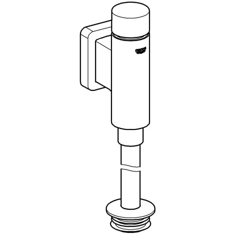 Cмывное устройство для писсуаров Grohe Rondo 37346000