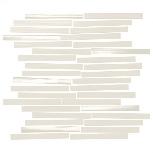 Мозаика Italon Элемент Силк Нэве Стрип / Element Silk Neve Strip матовая бежевая 600110000919 31,3х29,2 см