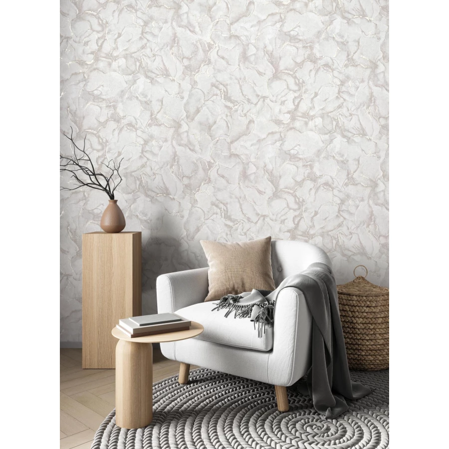 Обои флизелиновые Palitra Home Magestic HomeColor бежевые HC31210-22 1,06х10,05 м