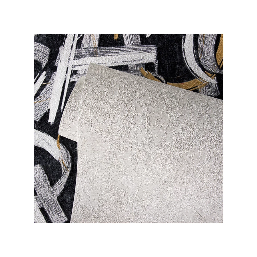 Обои флизелиновые VOG Collection A Каллиграфия бежевые 90124-12 1,06х10,05 м