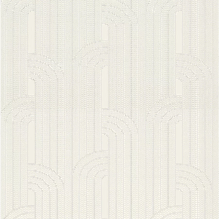 Обои флизелиновые Zambaiti Parati Vision белые 76024 0,7х10,05 м