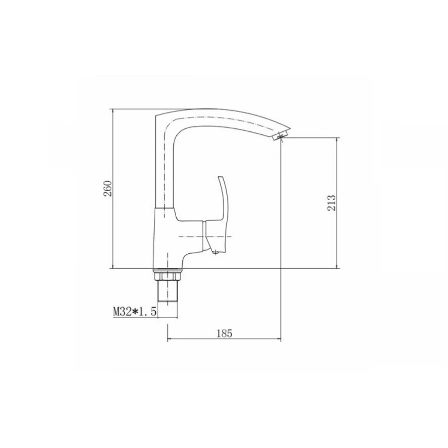 Смеситель для кухни Fashun A4070