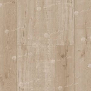 Каменный SPC ламинат Alpine Floor Real Wood синхронное тиснение Дуб натуральный ECO 2-5 43 класс 6 мм 2.23 кв.м 122х18.3 см
