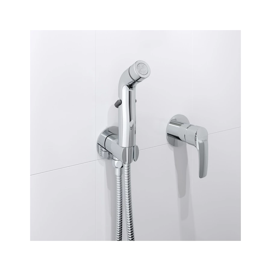 Смеситель с гигиеническим душем Iddis Ray RAYSBR2i08 хром