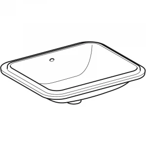Раковина встраиваемая Geberit VariForm 500.764.01.2 58x49 см