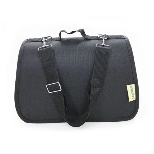 Сумка-переноска Homepet Черная №4 4434544 48х31х28 см