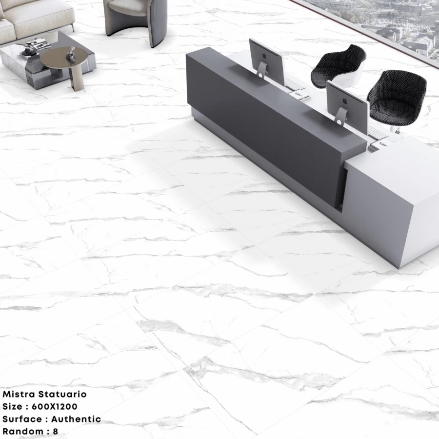 Керамогранит Realistik Mistra Statuario 120х60 см