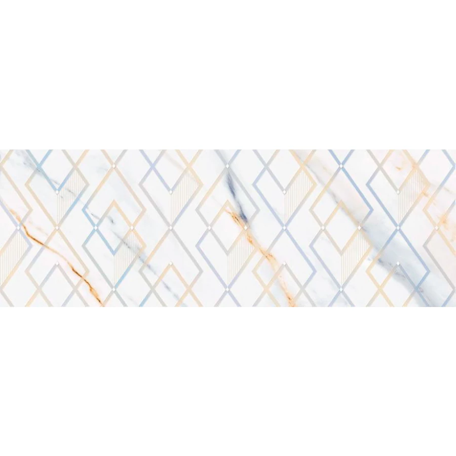 Декор Eletto Ceramica Calacatta Fantasy Perla Decor 589132001 70х24,2 см