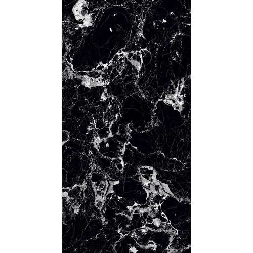 Керамогранит Arcadia Ceramica Elegant Nero High Gloss чёрный HG2001-A 120х60 см