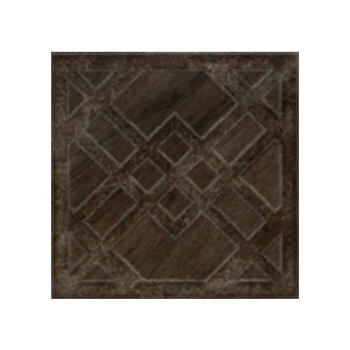 Керамогранит Cerdomus Antique Geometrie Wenge матовый коричневый 0075647 20х20 см