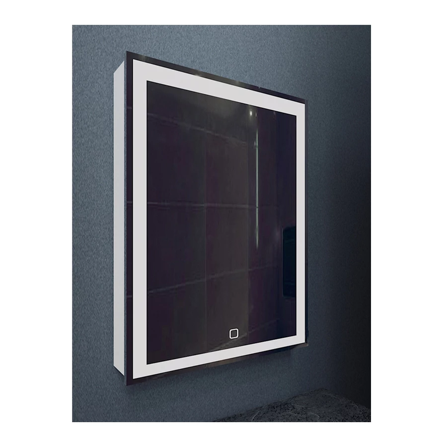 Зеркало-шкаф Azario Minio c подсветкой и диммером CS00075841 60х80 см