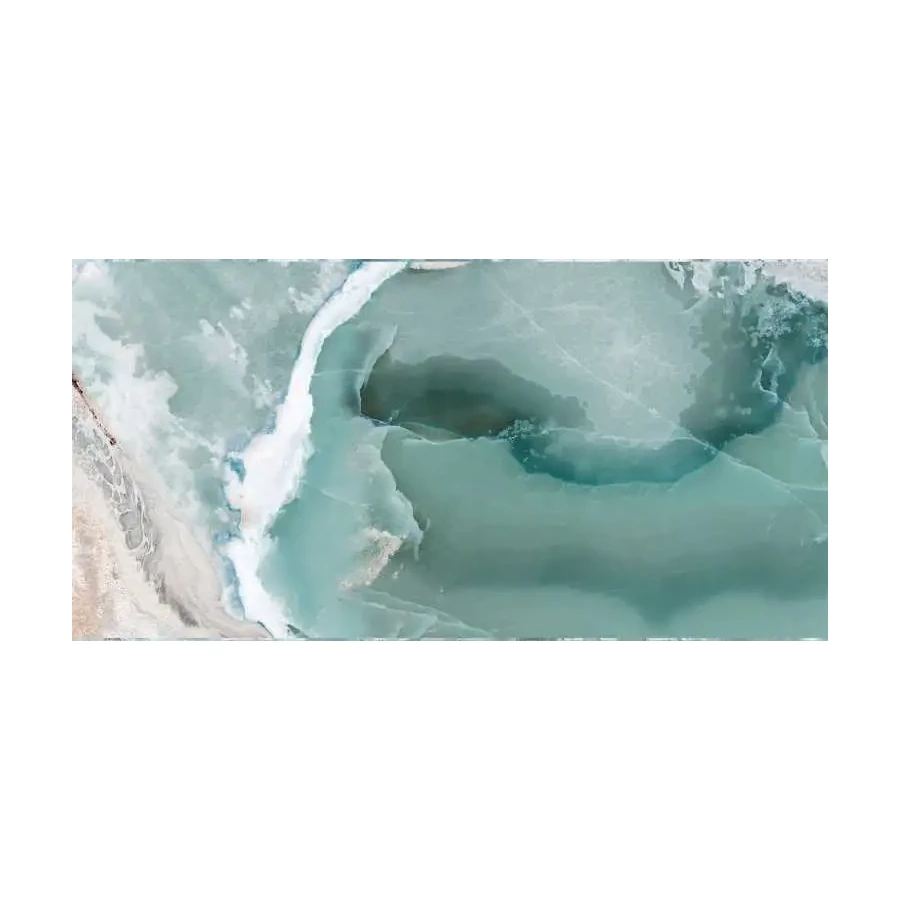 Керамогранит Majorca Tiffany Marea Full Lap глянцевый зеленый Mti00000004FL 120х60 см