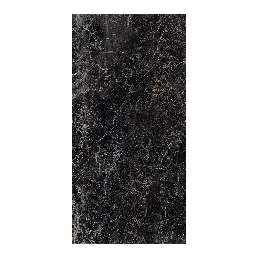 Керамогранит Marazzi Grande Marble Look Saint Laurent Lux 12mm черный 162х324 см