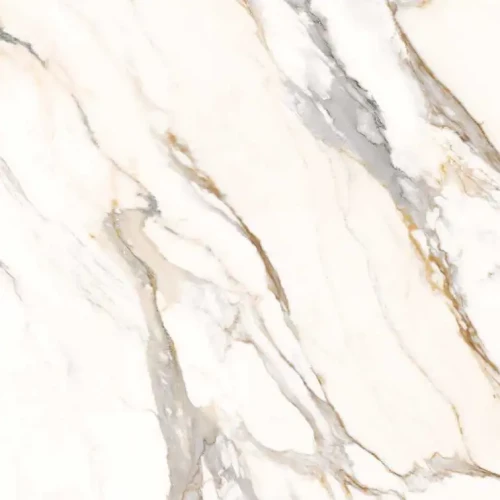 Керамогранит Imola Ceramica Calacatta CAL.GOLD 60 RM матовый бежево-золотой 60x60 см