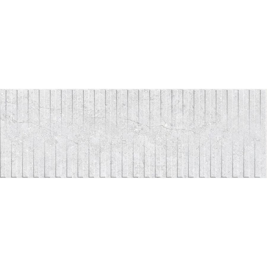 Плитка Saloni Markthal Metric Light матовая белая 90x30 см