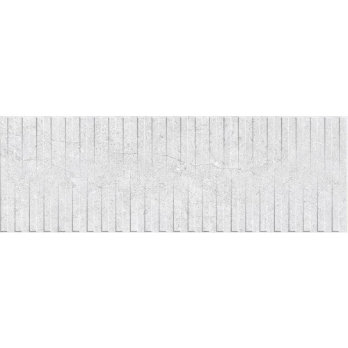 Плитка Saloni Markthal Metric Light матовая белая 90x30 см