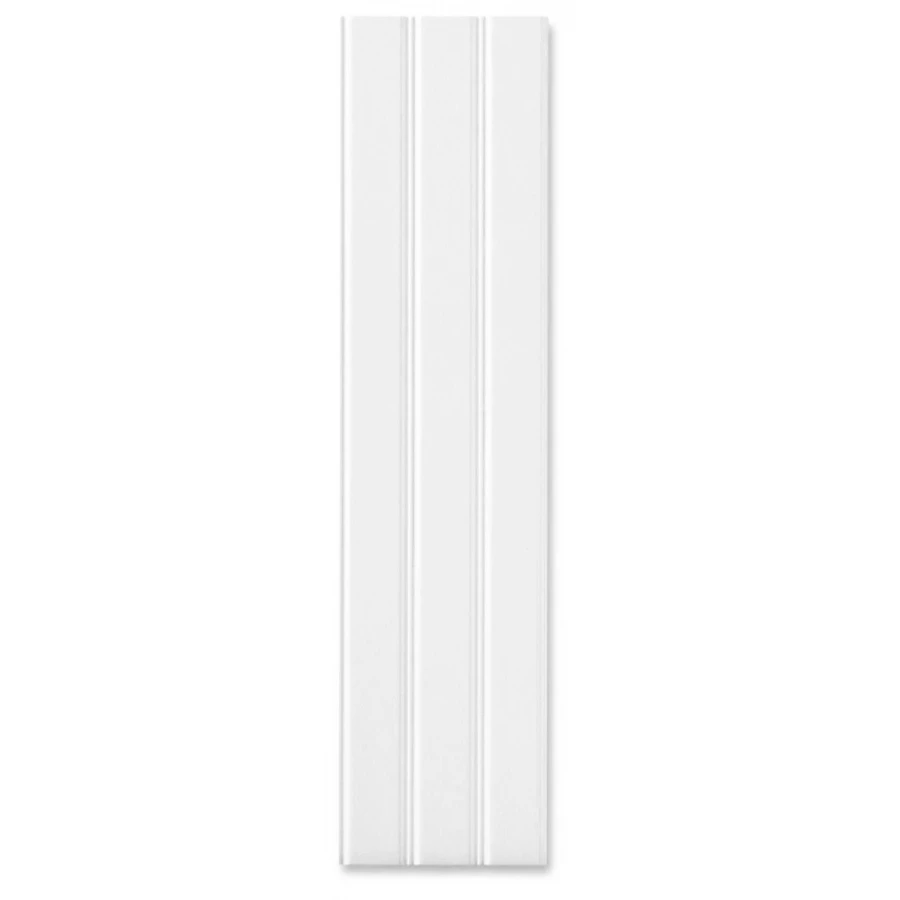 Плитка керамическая Ceramiche Grazia Буазери Боисерие Бианcо Матт / Boiserie Bianco Matt матовая белая BOI01 80х20 см