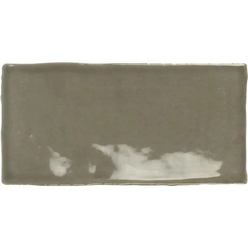 Плитка настенная Ape Ceramica Vintage Lead глянцевая серая A020264 15х7,5 см