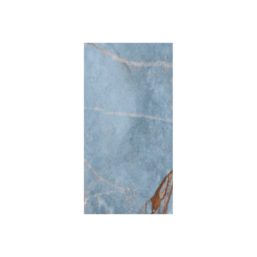 Керамогранит Rex Ceramiche Heritage Luxe Azure Glossy Ret 9 мм 775048 120х60 см