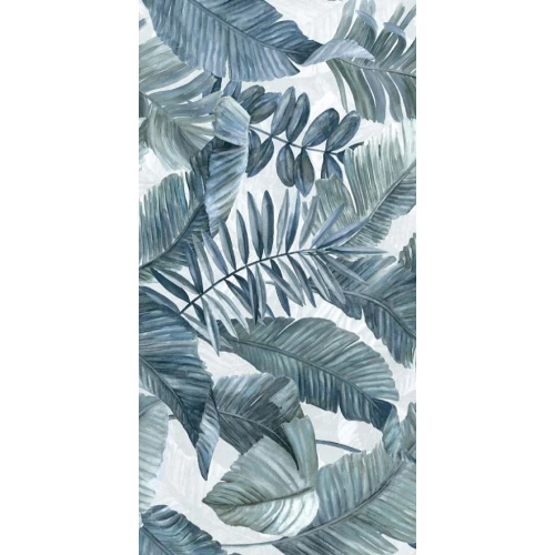 Керамогранит La Fenice Touch Evo Dec Tropical Blue матовый синий 12TVDEC04 120х60 см