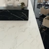 Керамогранит Atlas Concorde Россия Эмпаир Цалацатта Блацк / Empire Calacatta Black Плинтус полуглянцевый черный 610130005243 80х7,2 см