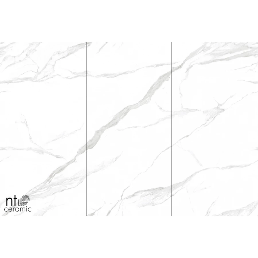 Керамогранит NT Ceramic Atlas Wide Statuario mat Матовый NTT3009M 240х120 см