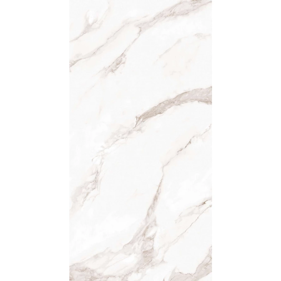 Керамогранит Arcadia Ceramica Calacatta Bianco Full Polished белый FP1019-A 120х60 см