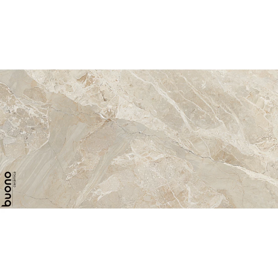 Керамогранит Buono Stones Irwin Glossy бежевый S4435P 120х60 см