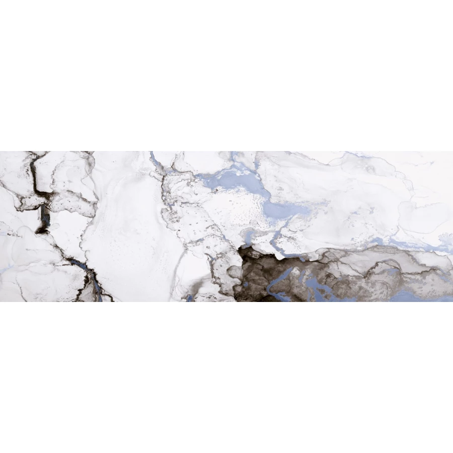 Плитка настенная Primavera Tiziana Aqua B glossy GL05B 90х30 см