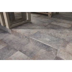 Ступень Paradyz Viano Grys Stopnica Prosta матовя серая 29,5х29,5 см