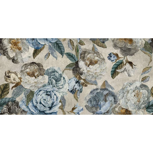 Керамогранит Naxos Alchymie flowery grey nat ret 133481 120х60 см