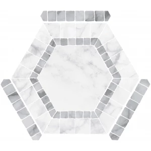 Керамогранит Monopole Avant Ibiza White 25х22 см