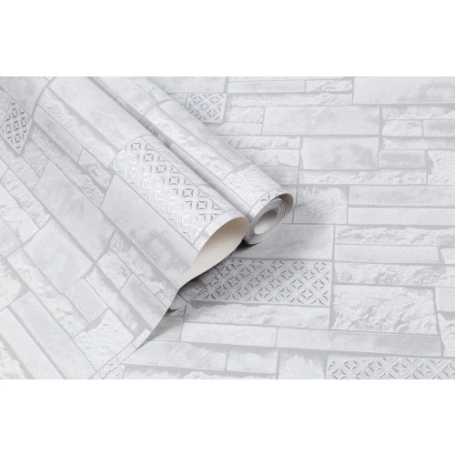 Обои виниловые Palitra Home Antic серые HC11058-41 0,53х10,05 м