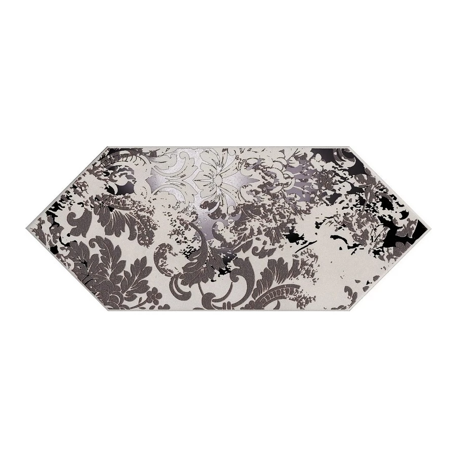 Плитка настенная Kerama Marazzi Каламита 1 Декор матовый светло-серый VT\A521\35029 34х14 см