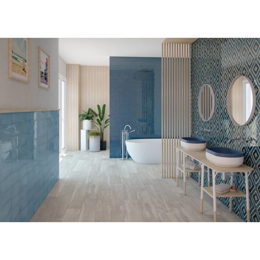 Плитка настенная Cifre Atmosphere Decor Ask Marine CFR000034 25x12.5 см