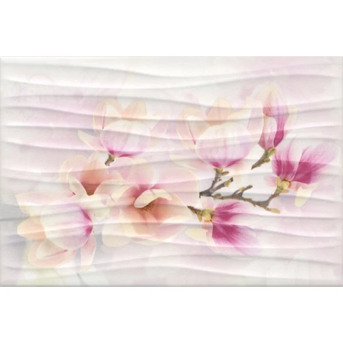 Декор Kerama Marazzi Карнавал в Венеции Ветка Магнолии HGD\A196\8275 30х20 см