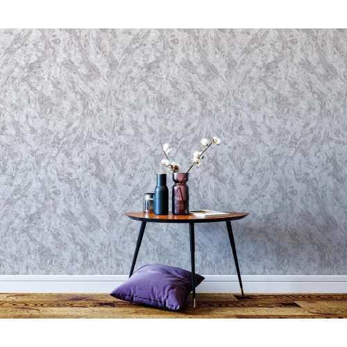 Обои виниловые Palitra Home HomeColor Sandy серые HC11045-44 0,53х10,05 м