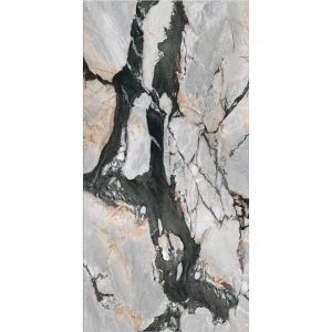 Керамогранит StaroSlabs Matt Eleganza матовый серо-черный 68417162 320х160 см